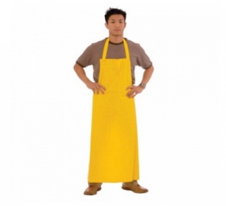 Avental PVC Forrado Amarelo